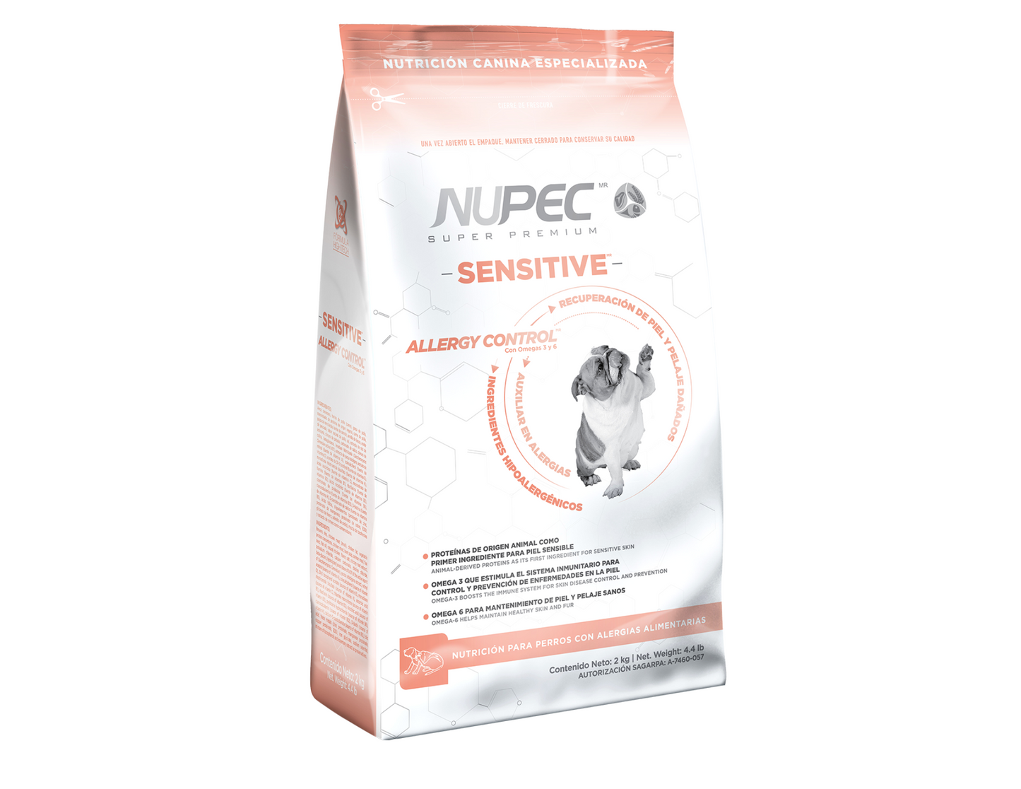 Nupec Sensitive Skin Raza Mediana y Grande